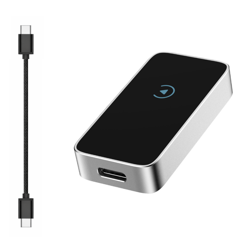 APPplay Wireless Lite - OEM wired to wireless Carplay & Android AUTO adapter (USB-C) - Cp wls ltc wireless carplay android auto - NI.CP-WLS-LTC