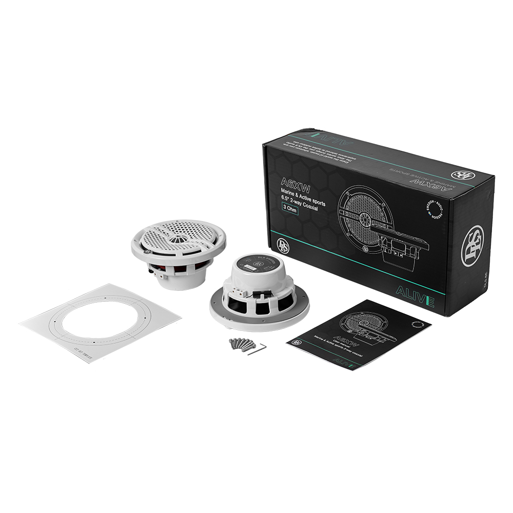DLS Alive IPX outdoor 6,5" Coax White - Dls alive a6xw 7 - 610A6XW