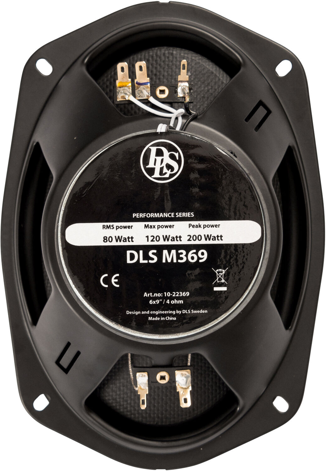 DLS 6x9"/156x236mm Coaxiale luidspreker M369 - Dls cc m369 pic1 - 610M369