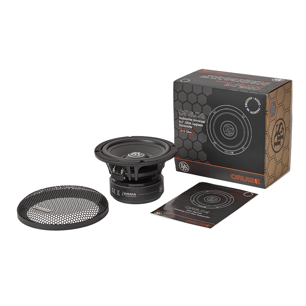 DLS Cruise  CR6.D2 6,5" subwoofer - Dls cruise cr6 - 610CR6D2