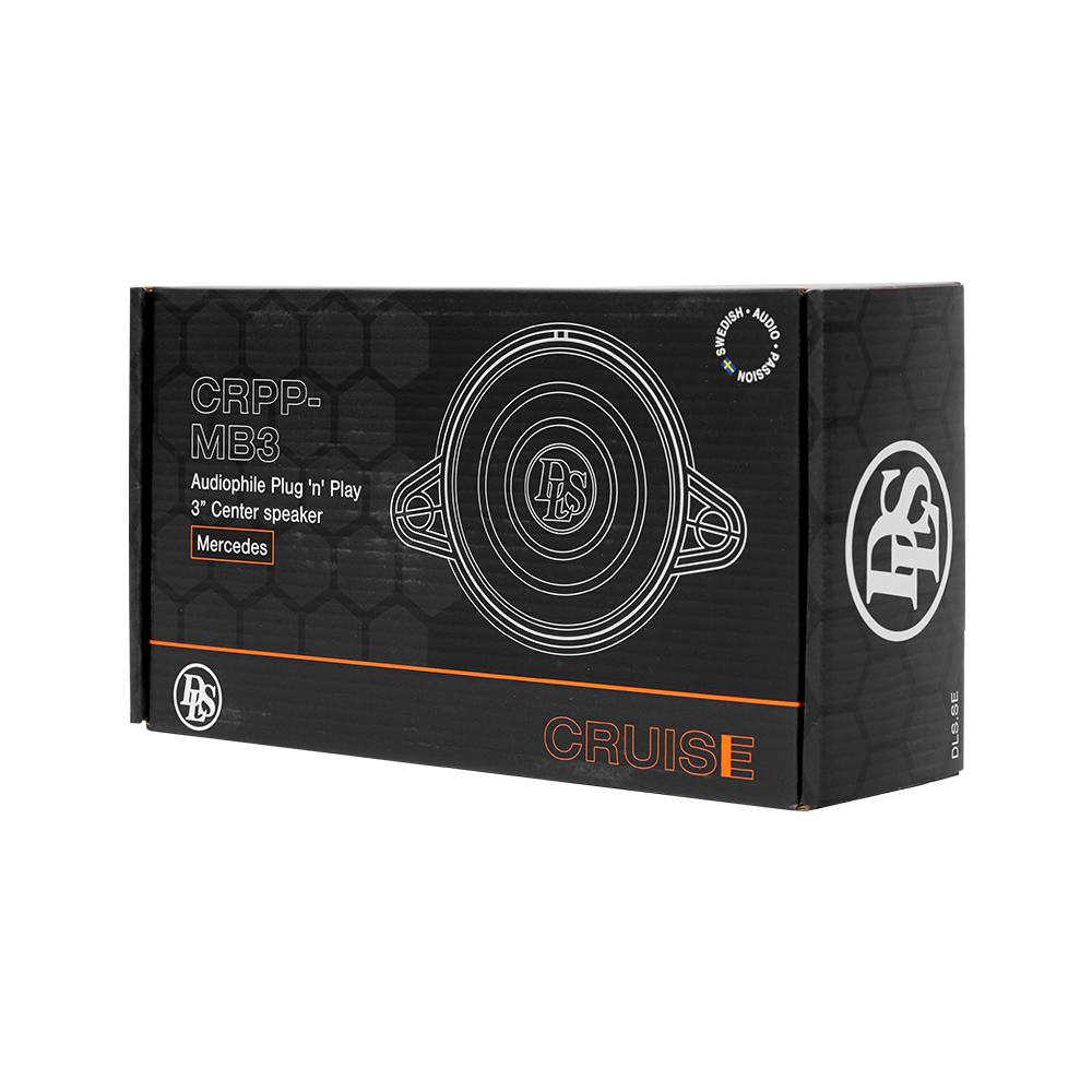 DLS Cruise Mercedes 3" Plug'n'Play Center Speaker - Dls cruise crpp mb3 6 - 610CRPPMB3