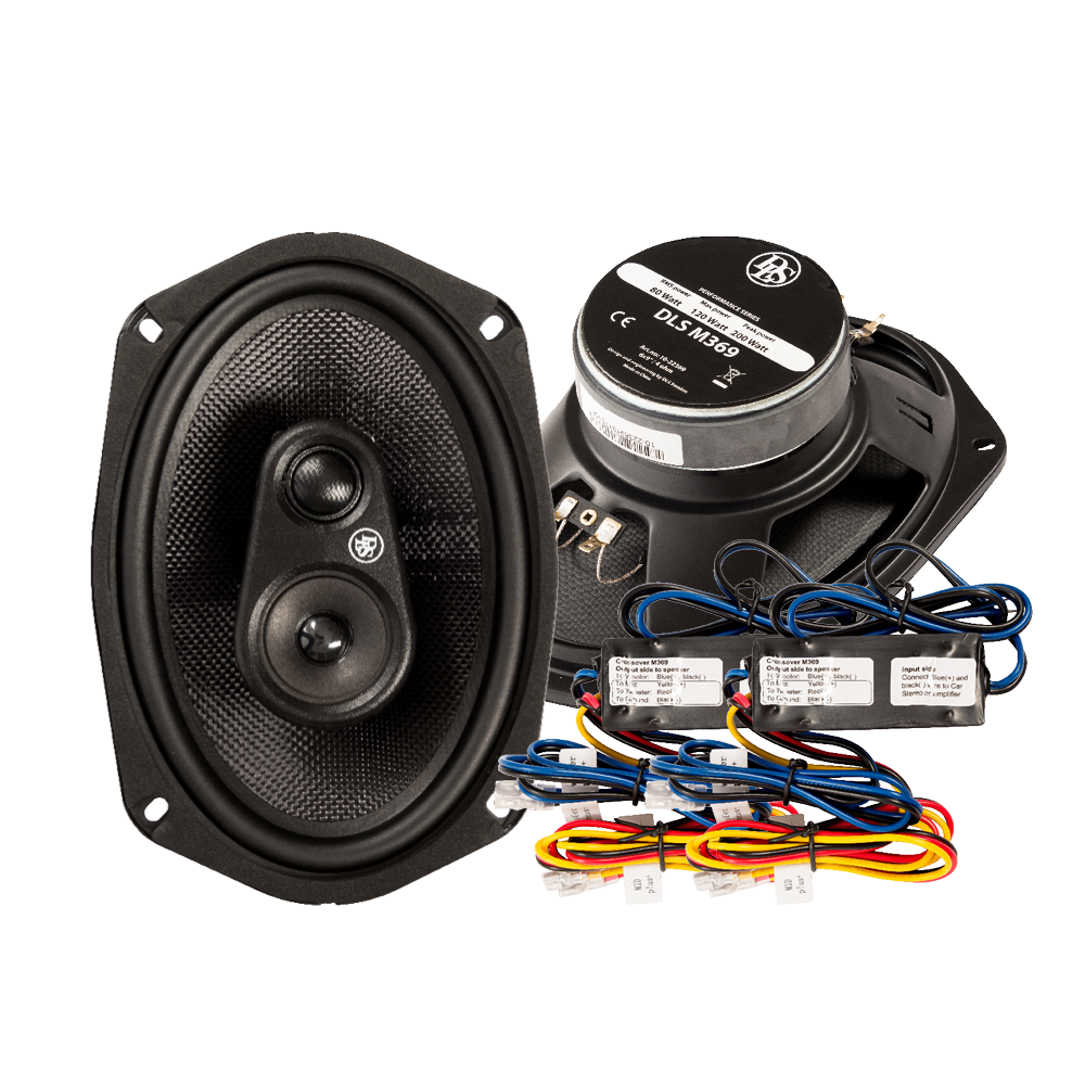 DLS 6x9"/156x236mm Coaxiale luidspreker M369 - Dls m369 - 610M369