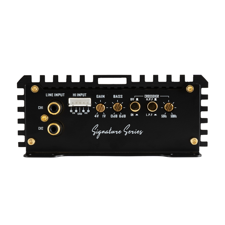 DLS Signature serie 2-kanaals versterker CAS2 - Dls signatureseries s2 3 - 610CAS2