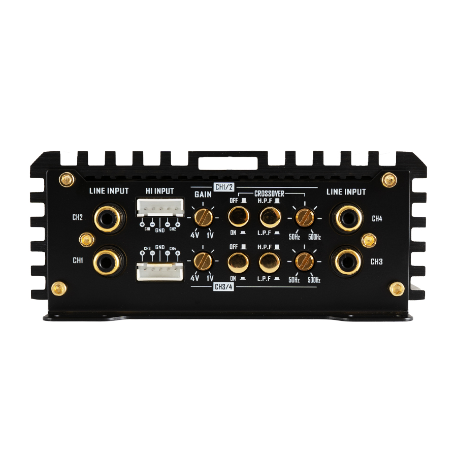 DLS Signature serie 4-kanaals versterker CAS4 - Dls signatureseries s4 3 - 610CAS4