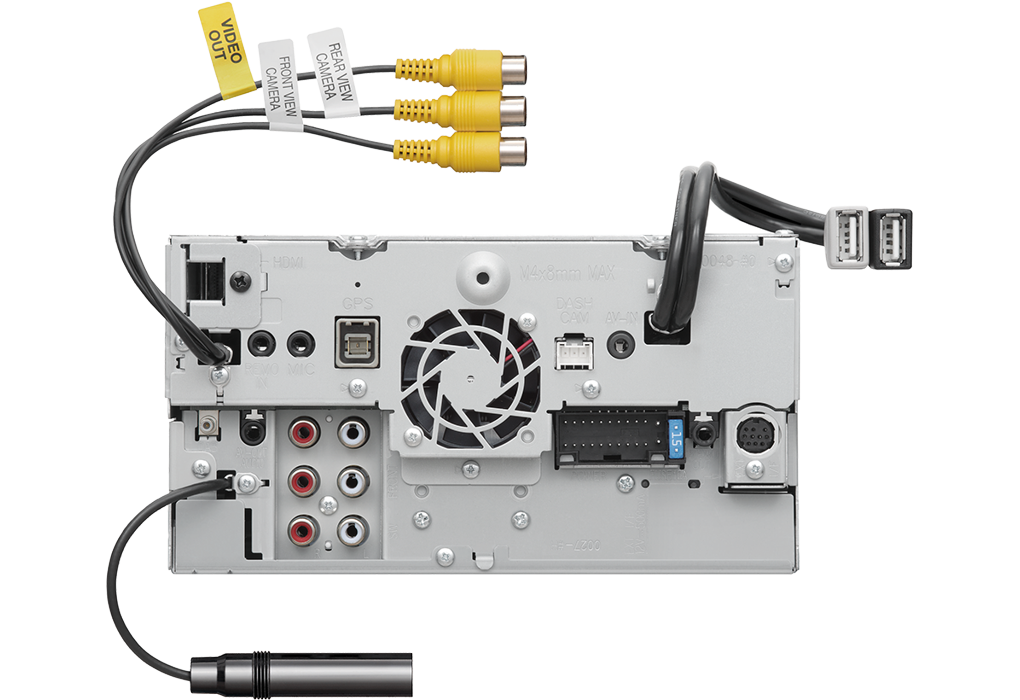 DNX5190DAB - Dnx5190dab achterkant - DNX5190DAB