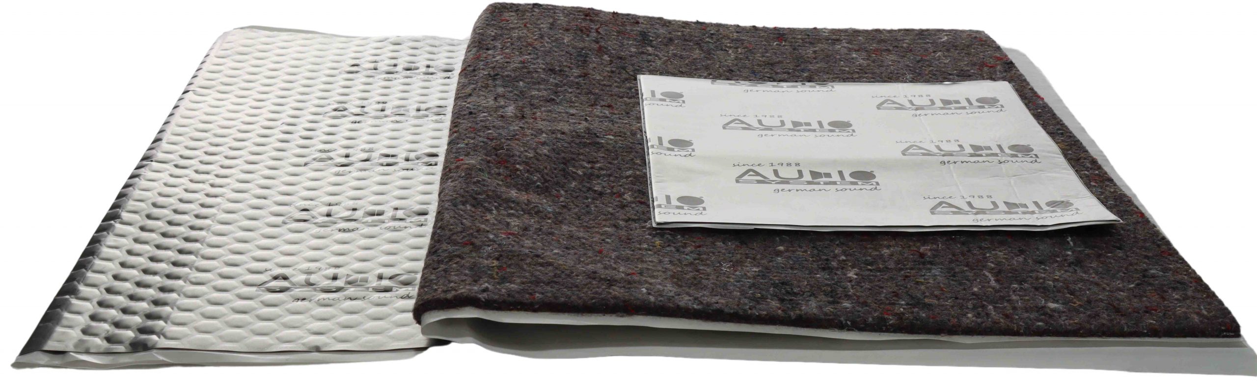 AUDIO SYSTEM DOOR KIT 2x Silence Fleece / 4x Alu Sheet 250 / 2x Alubutyl 1500 - Doorkit 1 - DOOR KIT 1.0