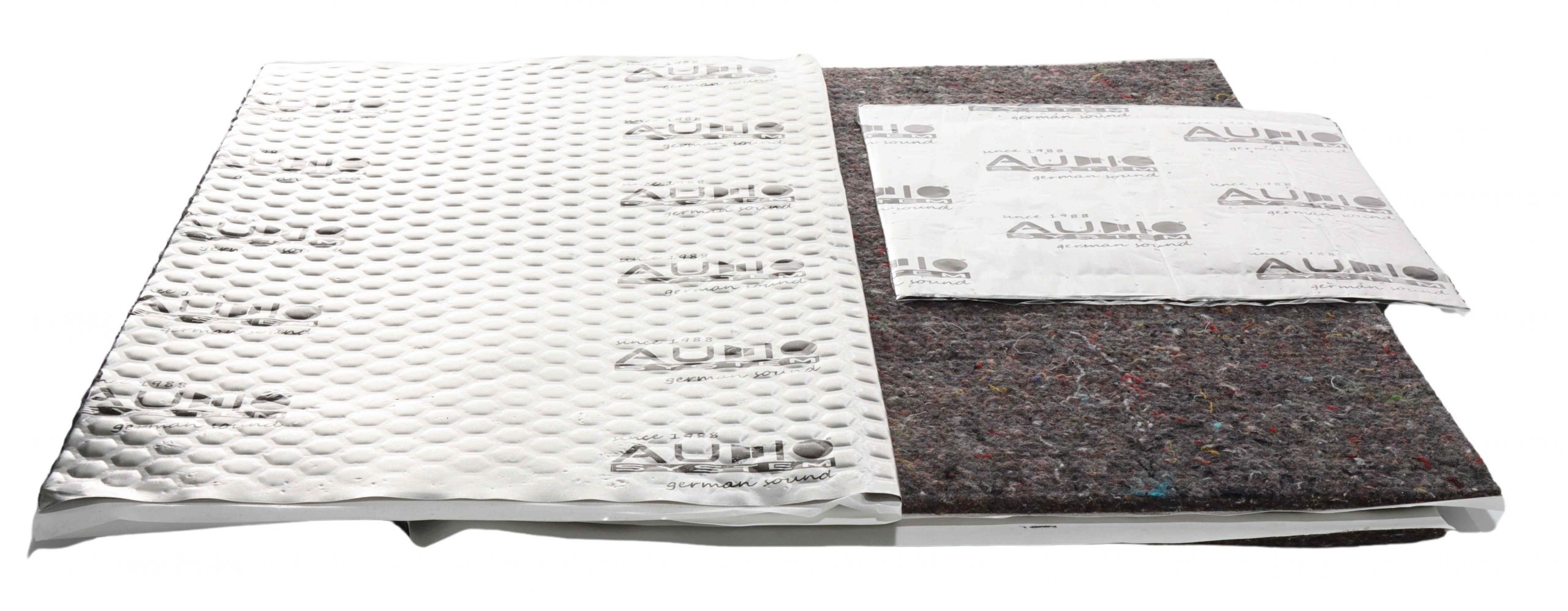 AUDIO SYSTEM DOOR KIT 4.0 4x Silence fleece + 4x Alubutyl 1500+ 4x ALU Sheet 250 - Doorkit 4 - DOOR KIT 4.0