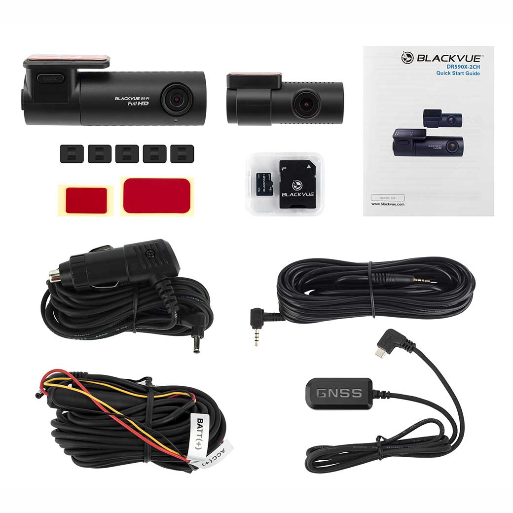 BlackVue DR590X-2CH Full HD Dashcam 32GB - Dr590x 2ch c - DR590X-2CH PL 32GB