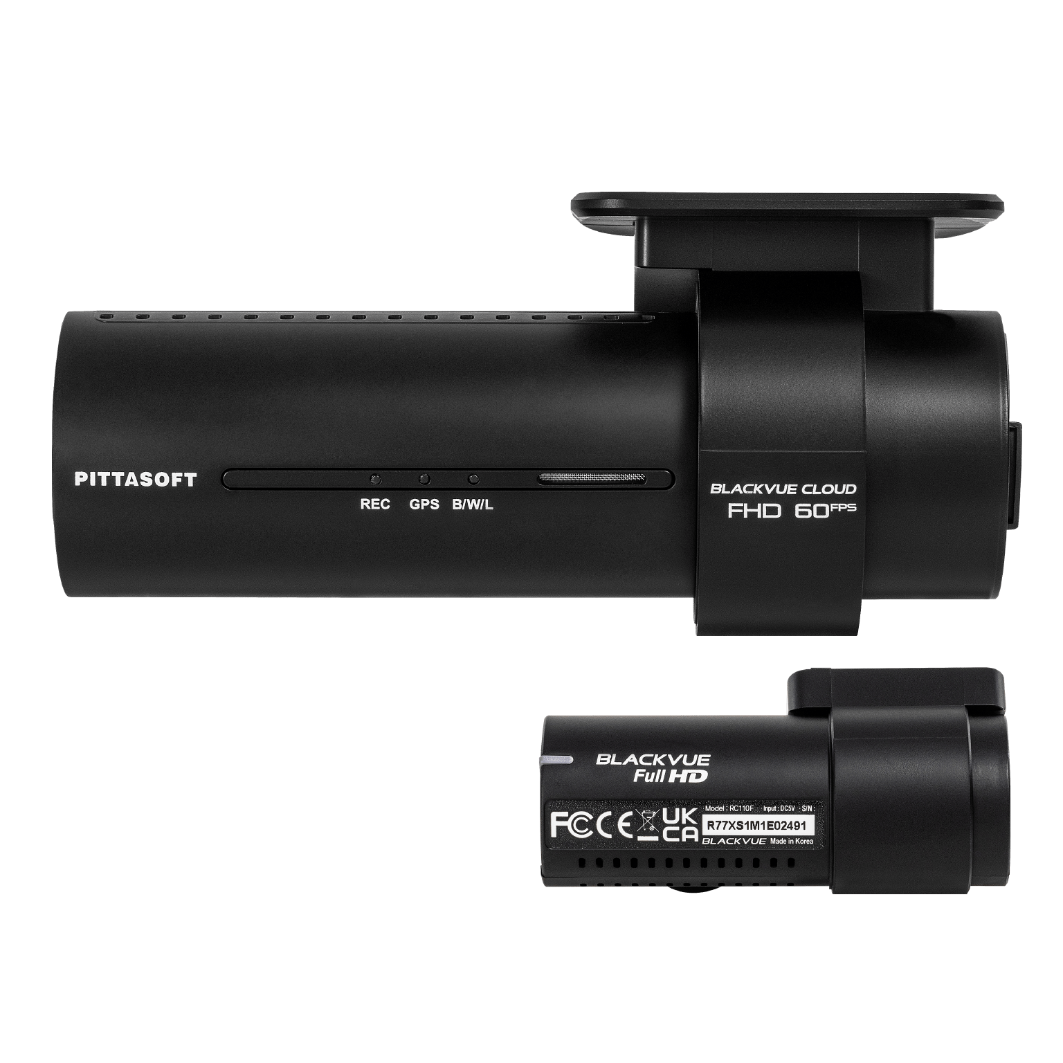 BlackVue DR770X-2CH II Full HD Cloud Dashcam 64GB - Dr770x 2ch achterkant - DR770X-2CH V2 64GB