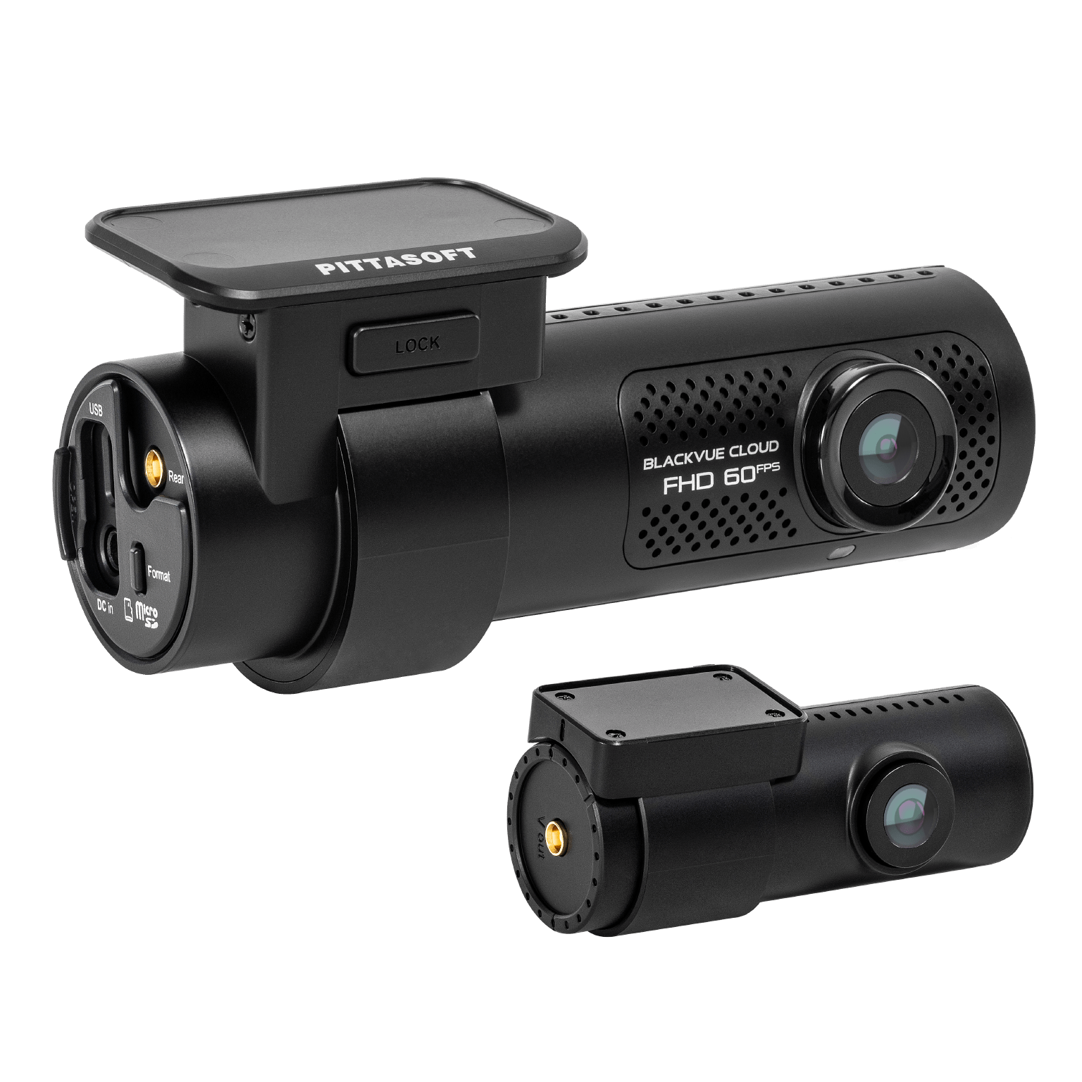 BlackVue DR770X-2CH II Full HD Cloud Dashcam 64GB - Dr770x 2ch zijkant rechts - DR770X-2CH V2 64GB
