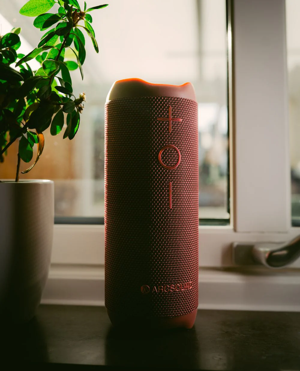 Arcsound EDGE Bluetooth speaker 40W, Ruby Red - Edgerr 6 - 925EDGERR