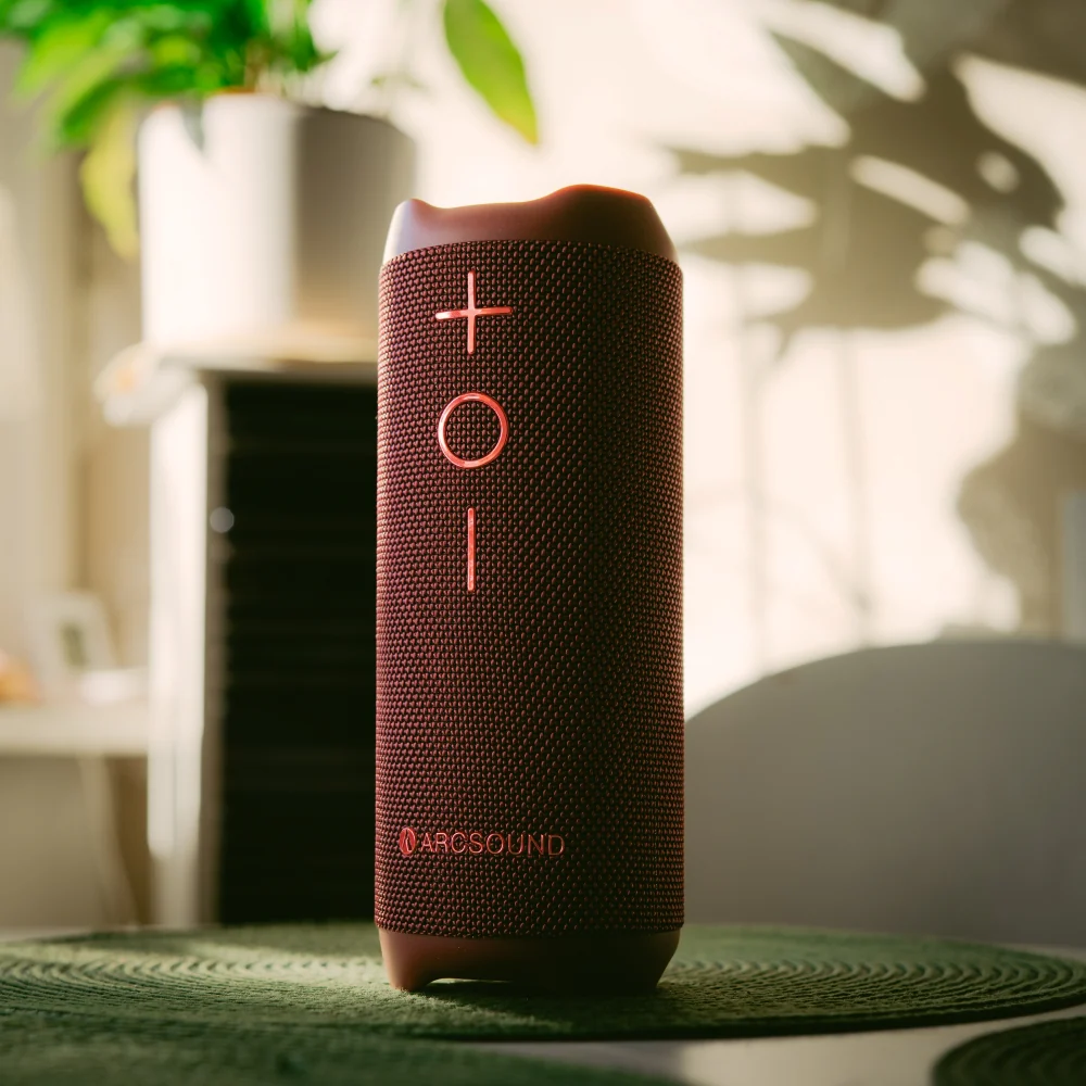 Arcsound EDGE Bluetooth speaker 40W, Ruby Red - Edgerr 7 - 925EDGERR