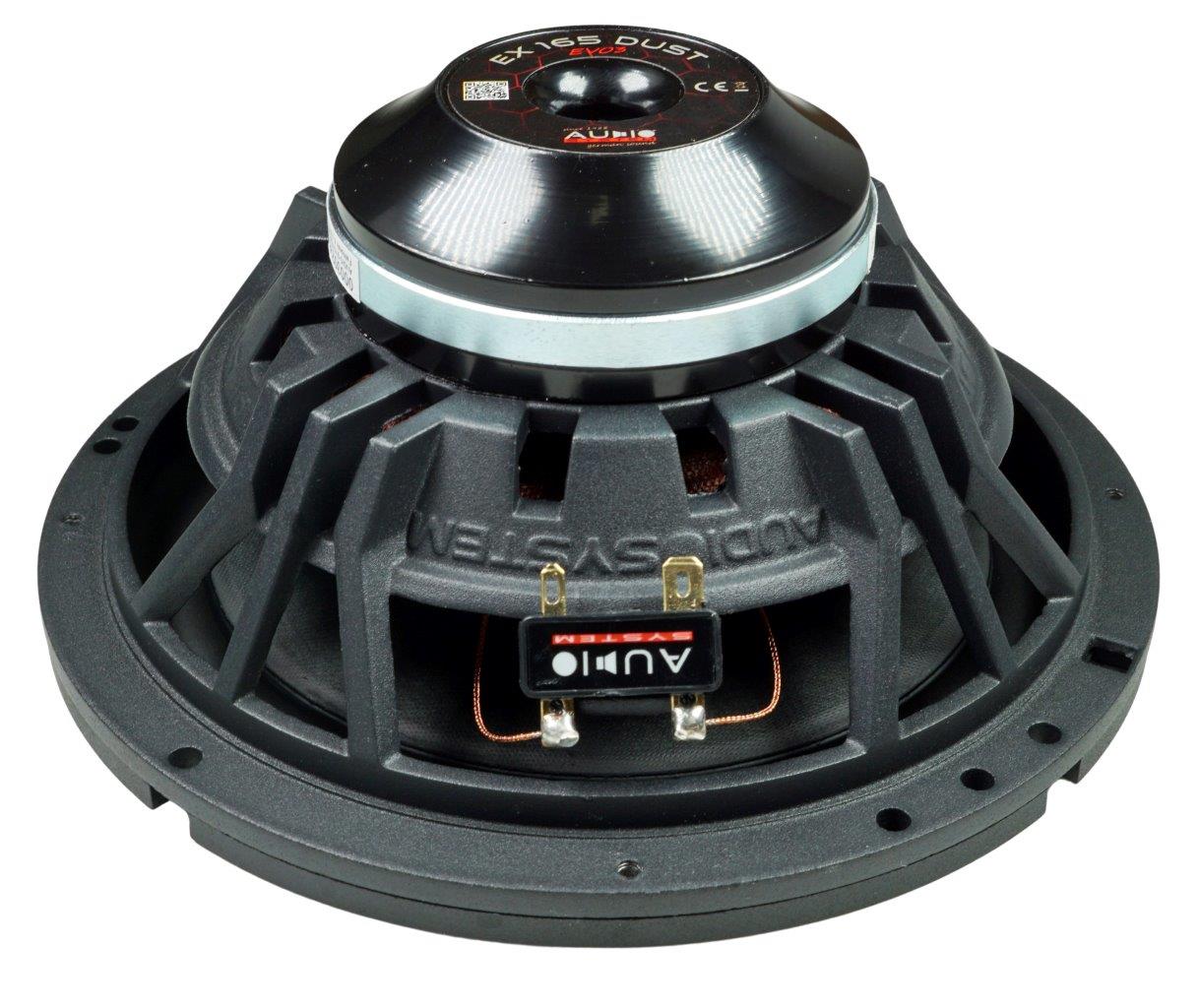 HX-SERIE DUST EVO 3 165 mm 2-Way High-end Neodym Compo Systeem - Ex 165 dust evo3 2 - HX165 DUST EVO 3