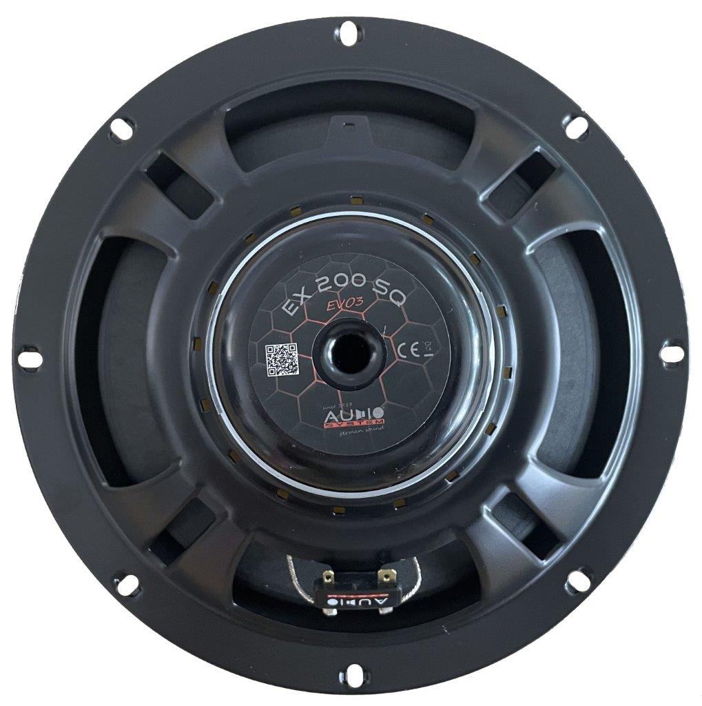 AUDIO SYSTEM Midrange Woofer 200 mm HIGH-END luidspreker met geventileerde stalen korf - Ex 200 sq evo2 5 - EX200 SQ EVO 3