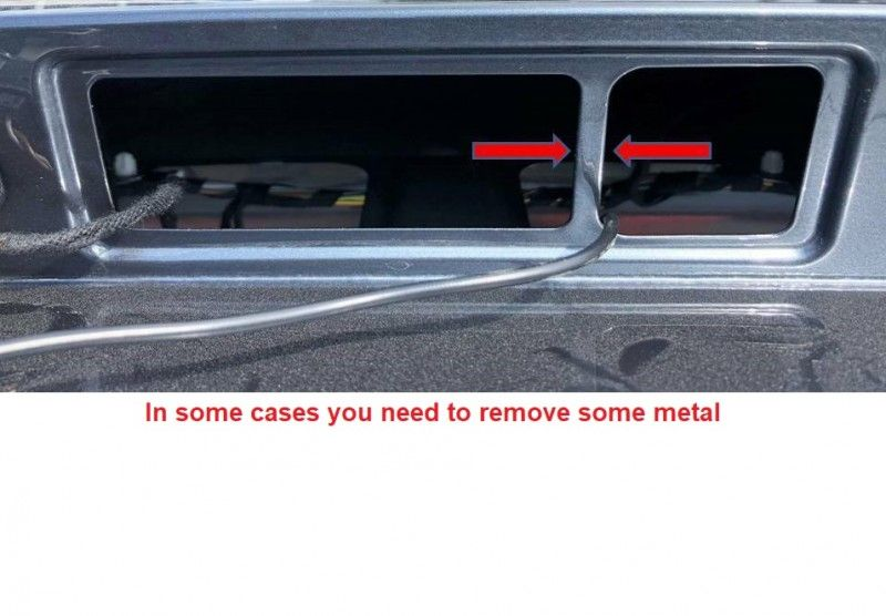 Sony CCD OEM camera system BMW 3-/5-/X5-/X6-/F07/F10- Serie NTSC + park lines (number plate light) - Fhd bmw t43n 1 - NI.FHD-BMW-43N