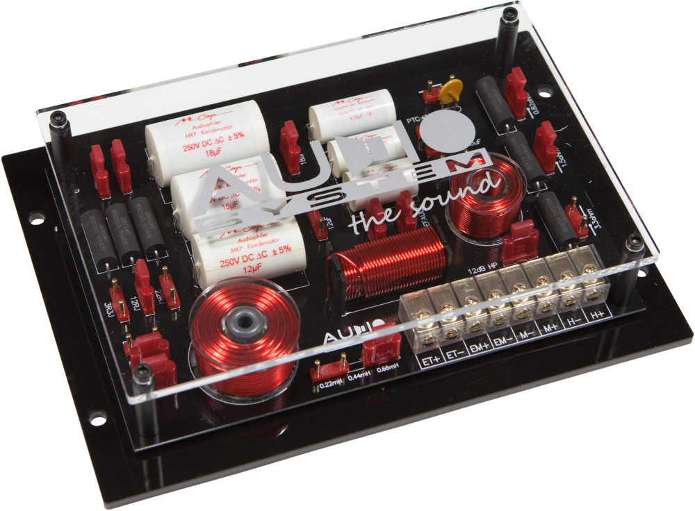 AUDIO SYSTEM Crossover AVALANCHE-SERIES 2-weg ABSOLUTE HIGH END-scheidingsfilter - Fw avalanche - FW AVALANCHE