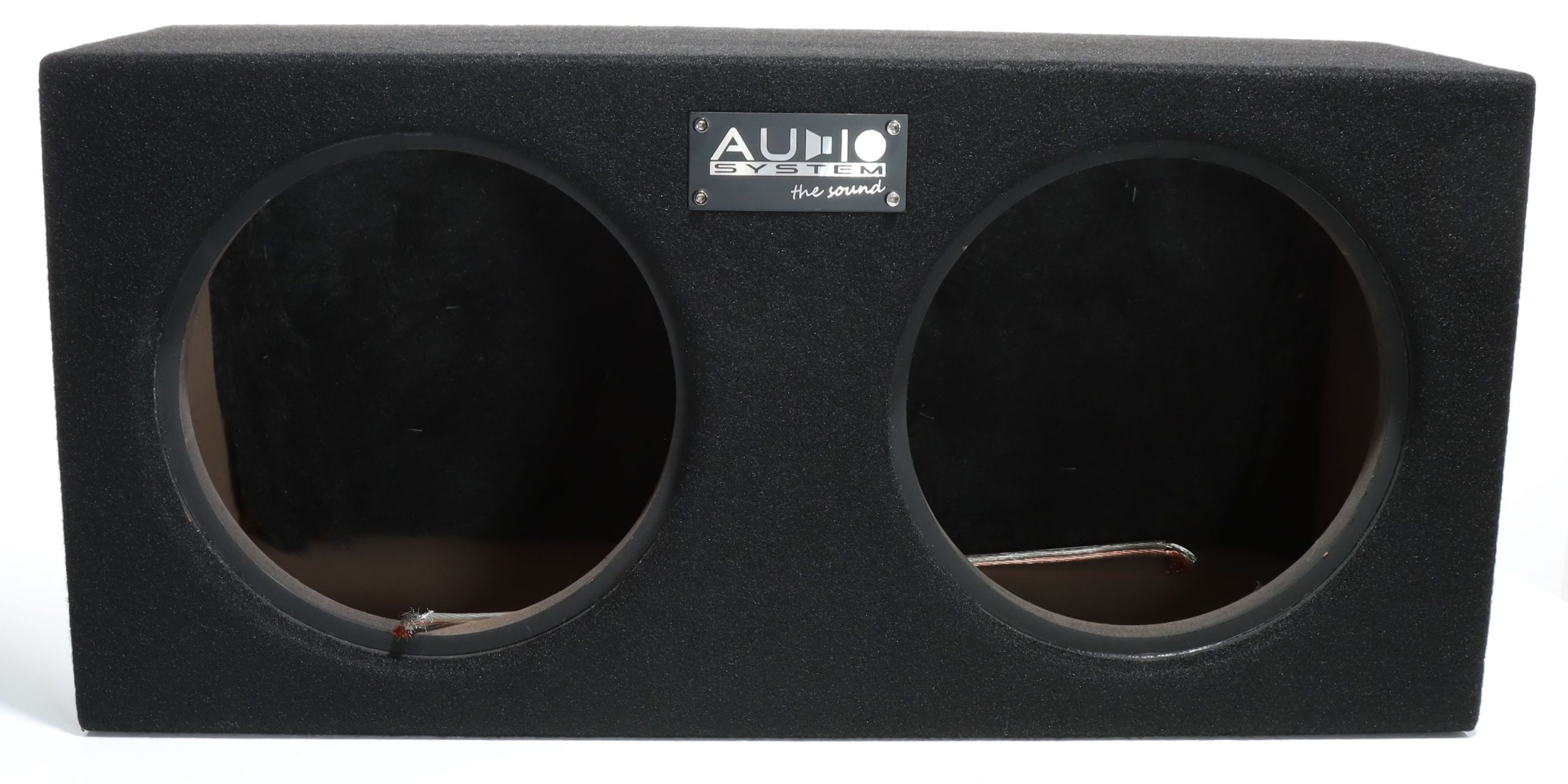 AUDIO SYSTEM Lege behuizing. Gesloten behuizing met 2x23 liter voor 25 cm bas - G 10 2 evo scaled - G10-2 EVO