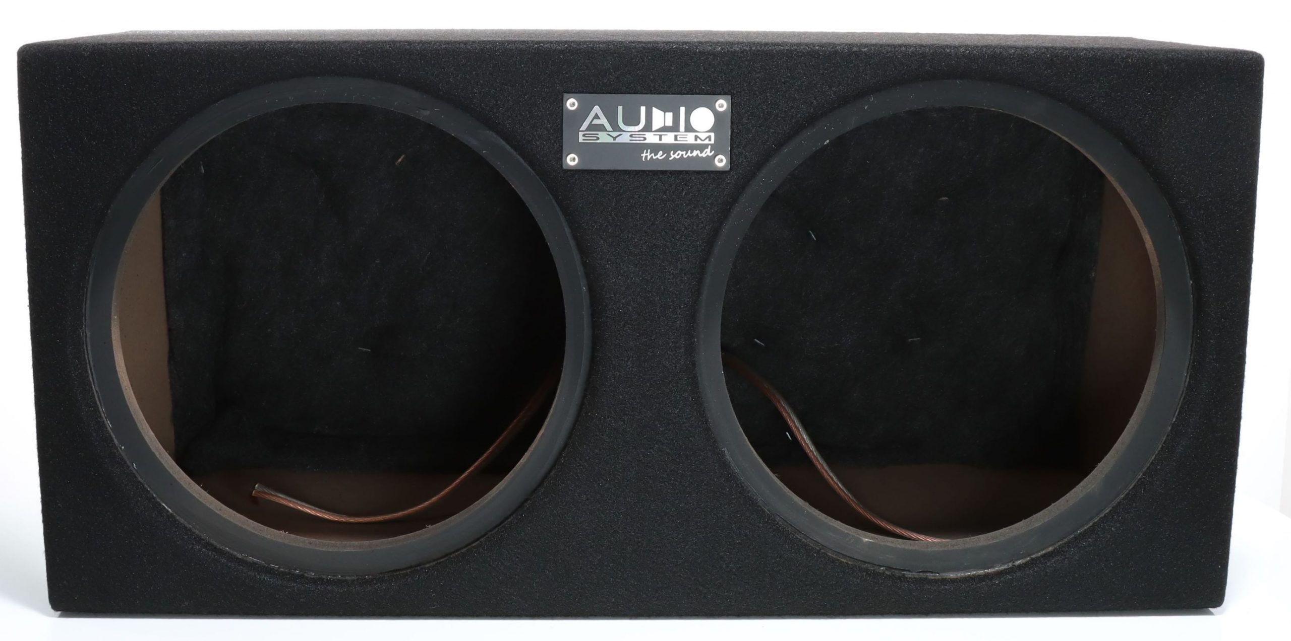 AUDIO SYSTEM Lege behuizing. Gesloten behuizing met 2x29 liter voor 30 cm bas - G 12 2 evo scaled - G12-2 EVO