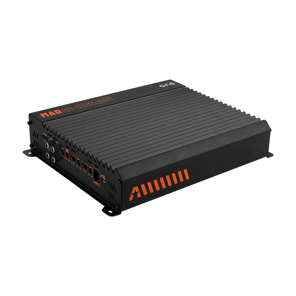 GAS MAD Level 2 Mono amplifier  - Gas mad a2 1200 - MAD A2-1200.1DFL