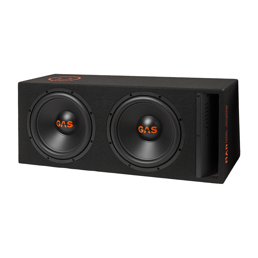 GAS MAD Level 2 Loaded enclosure 2x12" V2                                                            - Gas mad b2 212v 2 - MAD B2-212V