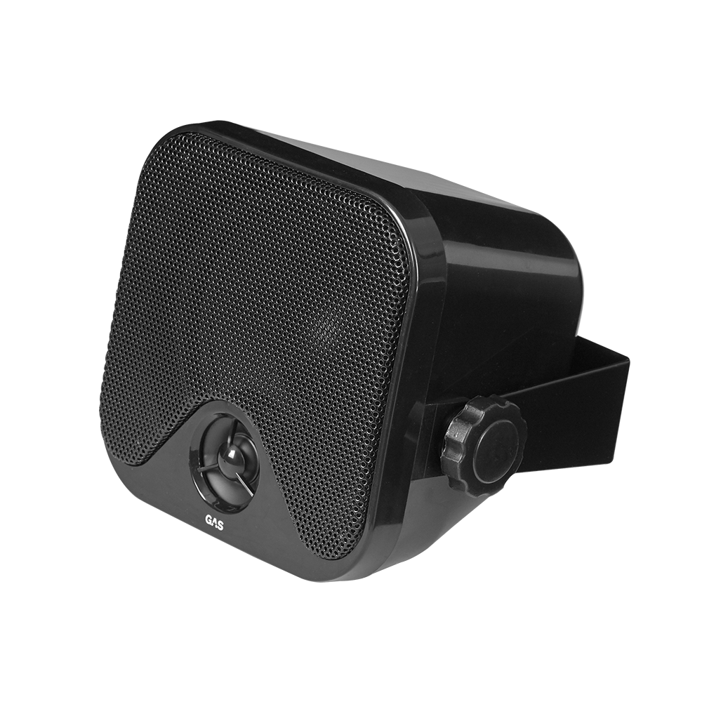 GAS MAD BK1-44 2-way box speaker - black, opbouwspeaker 10cm - Gas mad bk1 44 2 - MAD BK1-44