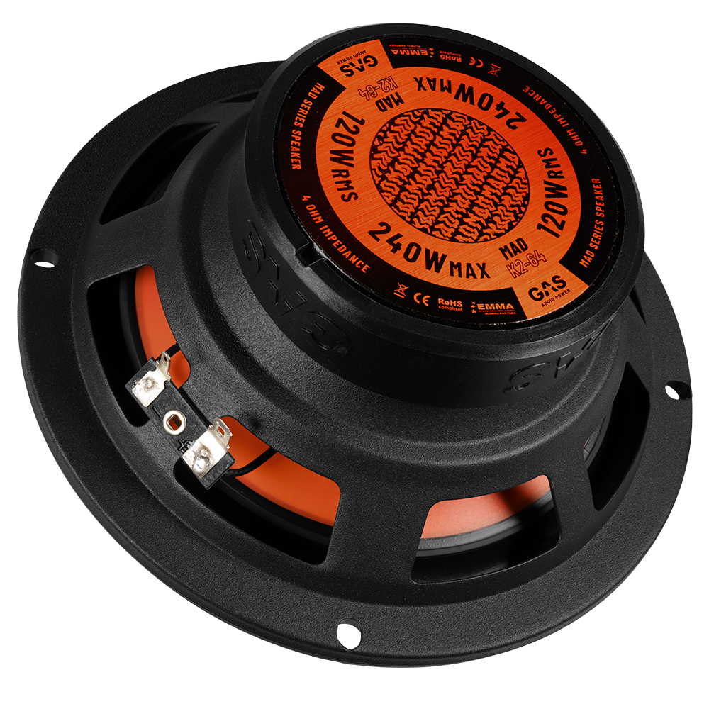 GAS MAD Level 2 Component kit 6.5"  - Gas mad k2 64 8 - MAD K2-64