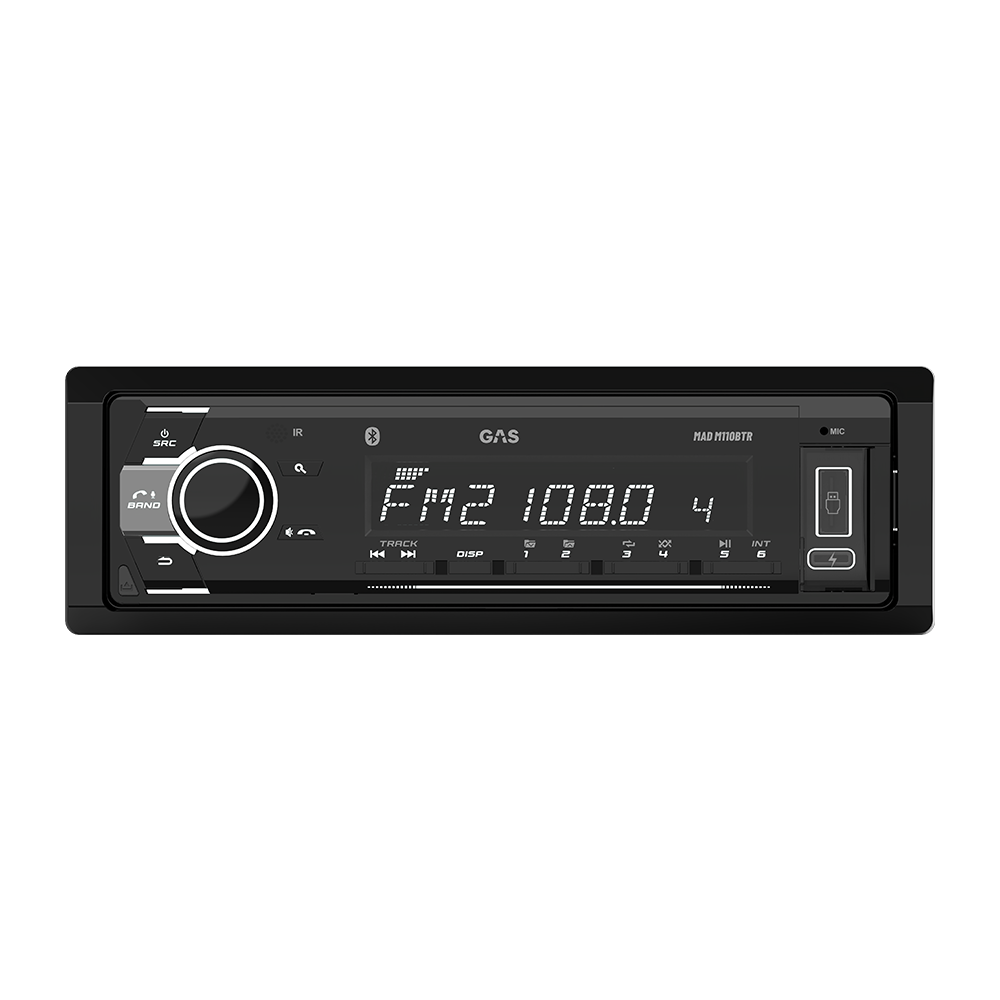 MAD M110BTR 1-DN BT, USB, AUX, RDS - Gas mad m110 btr 2 1 - MAD M110-BTR