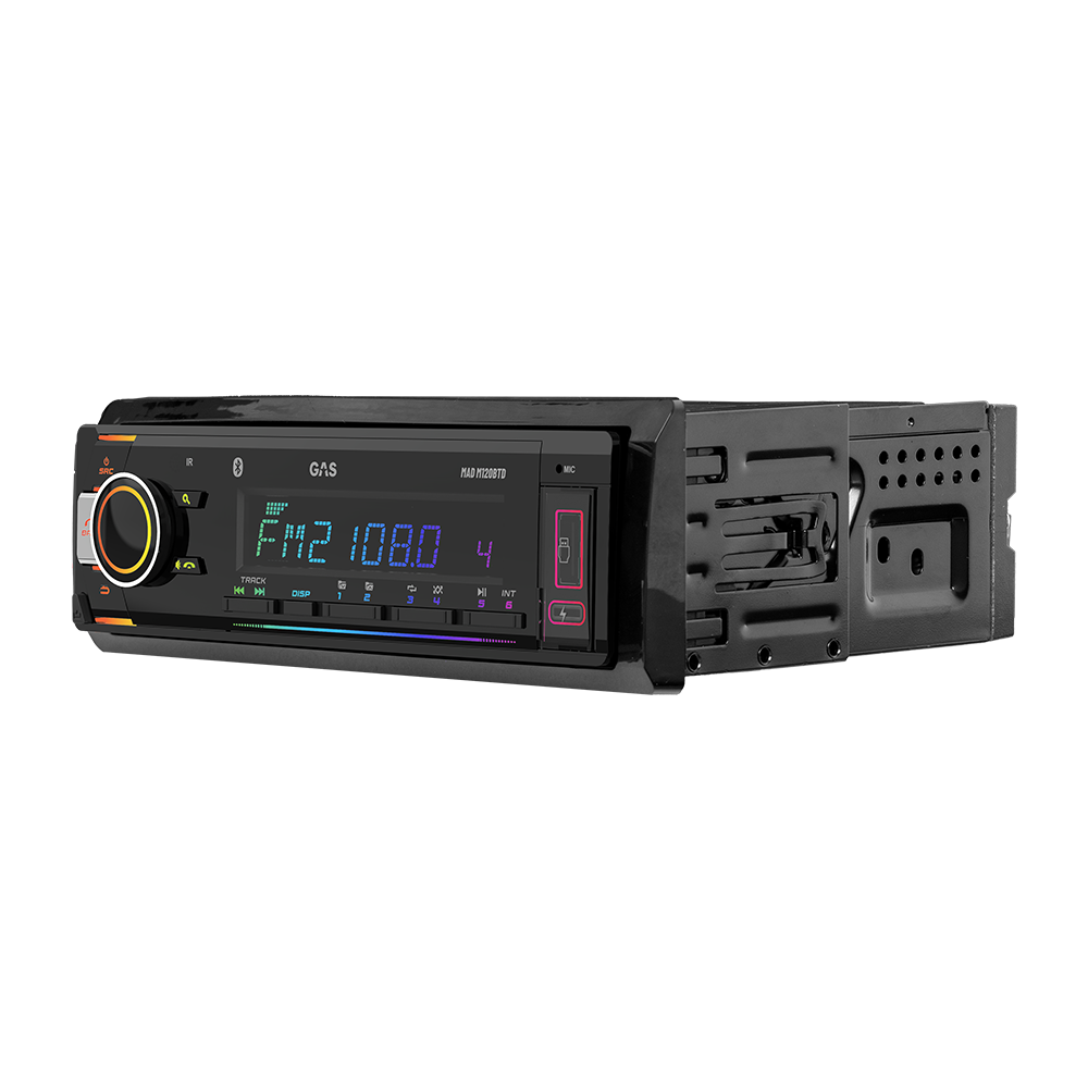 MAD M120BTD 1-DN BT, USB, AUX, DAB - Gas mad m120 btd 3 rgb - MAD M120-BTD