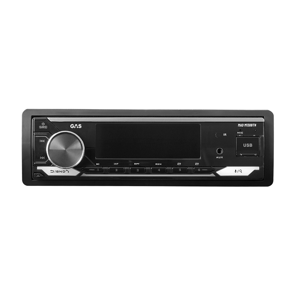 GAS MAD M130BTN 1-DIN, BT, USB, AUX, DSP, RDS - Gas mad m130 btn 1 - MAD M130-BTN