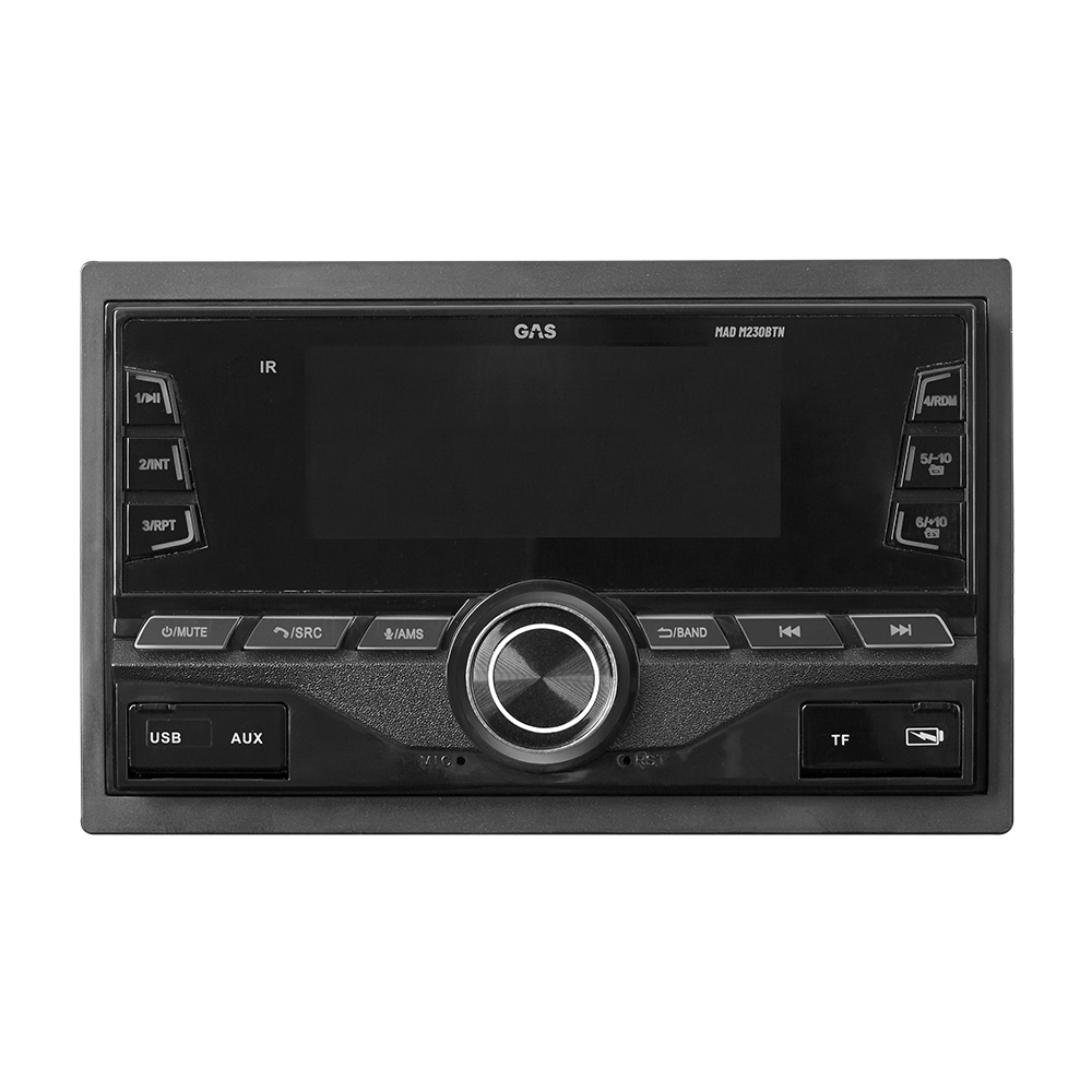 GAS MAD M230BTN 2-DIN, BT, USB, AUX, DSP - Gas mad m230 btn 1 - MAD M230-BTN