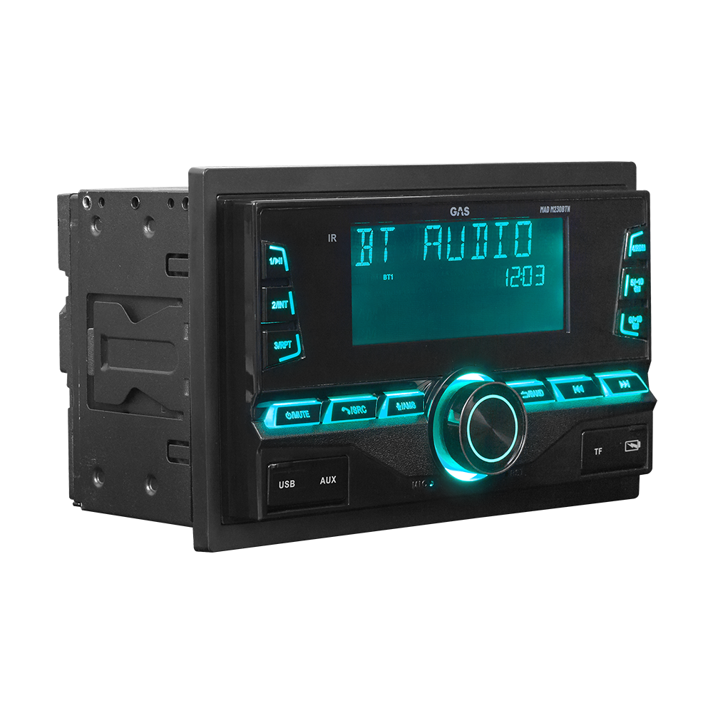 GAS MAD M230BTN 2-DIN, BT, USB, AUX, DSP - Gas mad m230 btn 4 1 - MAD M230-BTN