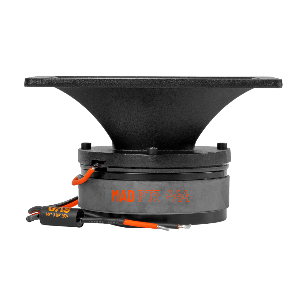 GAS MAD Level 3 Compression Horn Tweeter 4ohm                                                - Gas mad pt3 444 4 - MAD PT3-444