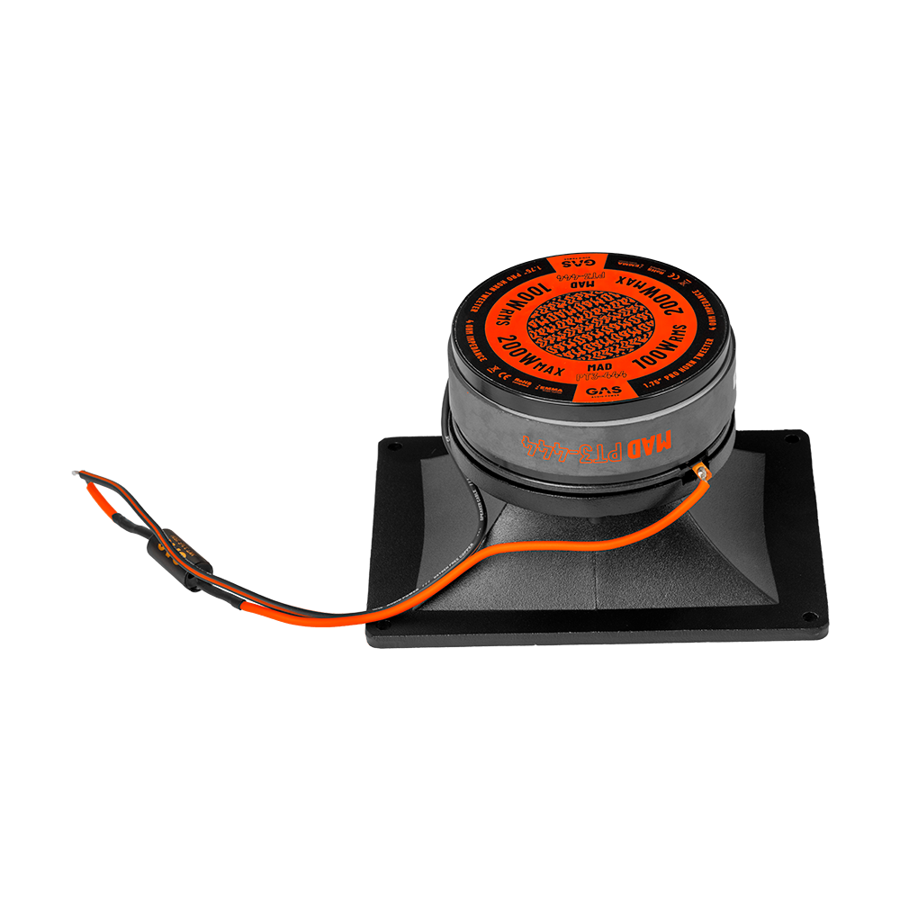 GAS MAD Level 3 Compression Horn Tweeter 4ohm                                                - Gas mad pt3 444 5 - MAD PT3-444