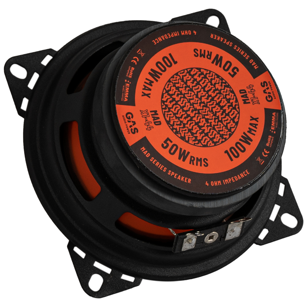 GAS MAD Level 1 Coaxial Speaker 4"                                                                   - Gas mad x1 44 6 - MAD X1-44