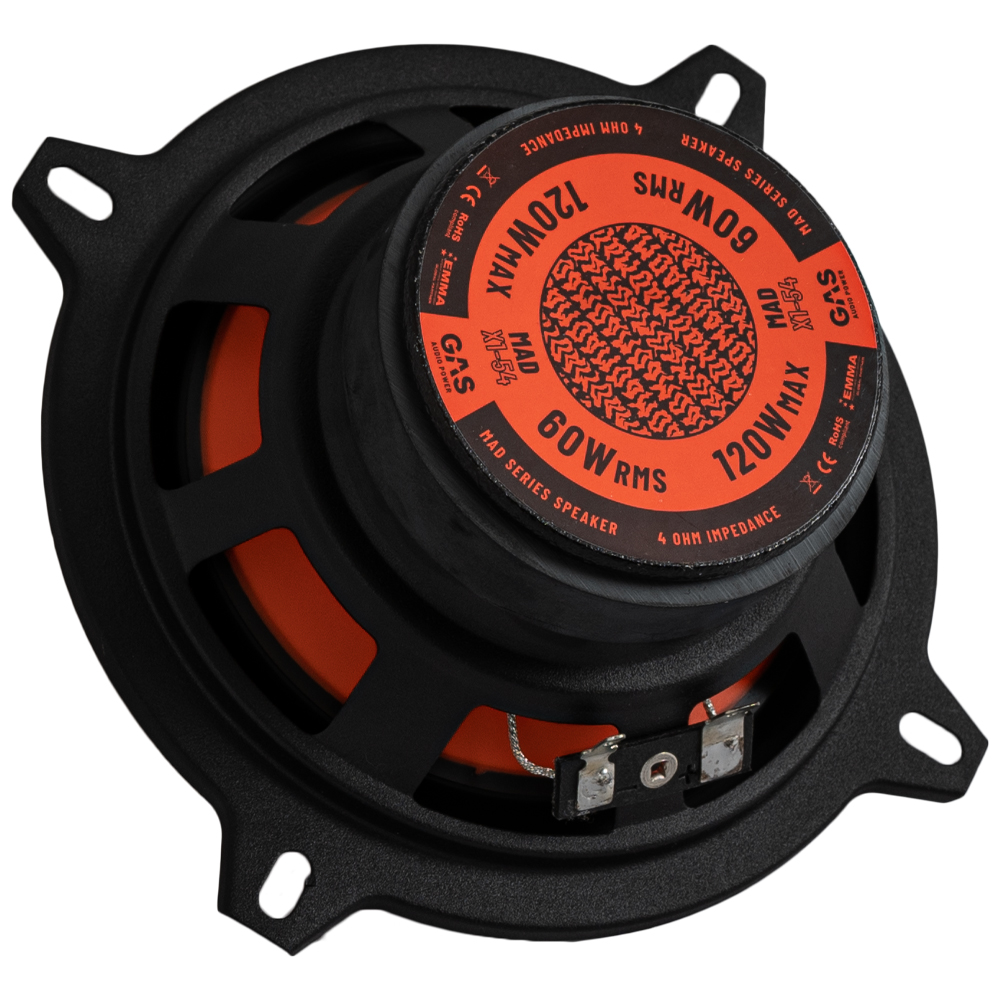 GAS MAD Level 1 Coaxial Speaker 5.25"         - Gas mad x1 54 6 - MAD X1-54