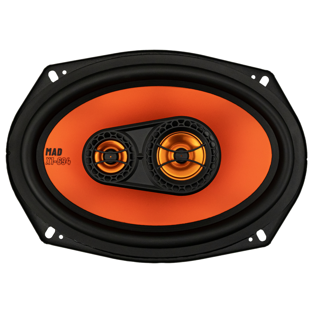 GAS MAD Level 1 Coaxial Speaker 6x9"                                - Gas mad x1 694 3 - MAD X1-694