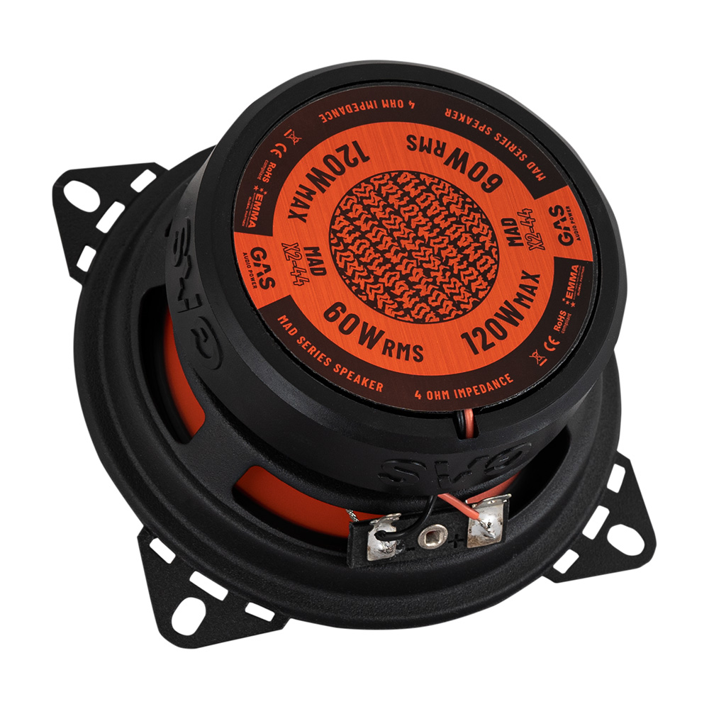 GAS MAD Level 2 Coaxial Speaker 4"  - Gas mad x2 44 5 - MAD X2-44