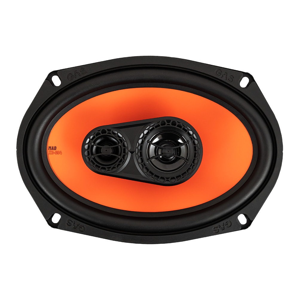 GAS MAD Level 2 Coaxial Speaker 6x9" - Gas mad x2 694 3 - MAD X2-694