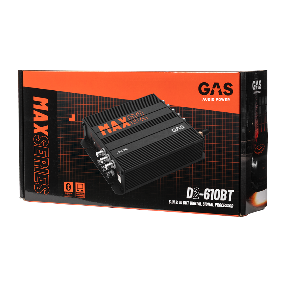 GAS MAX D2 DSP 6to10 BT                                              - Gas max d2 610bt 7 - MAX D2-610BT