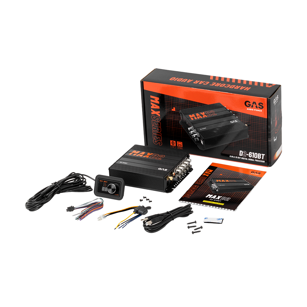 GAS MAX D2 DSP 6to10 BT                                              - Gas max d2 610bt 8 - MAX D2-610BT