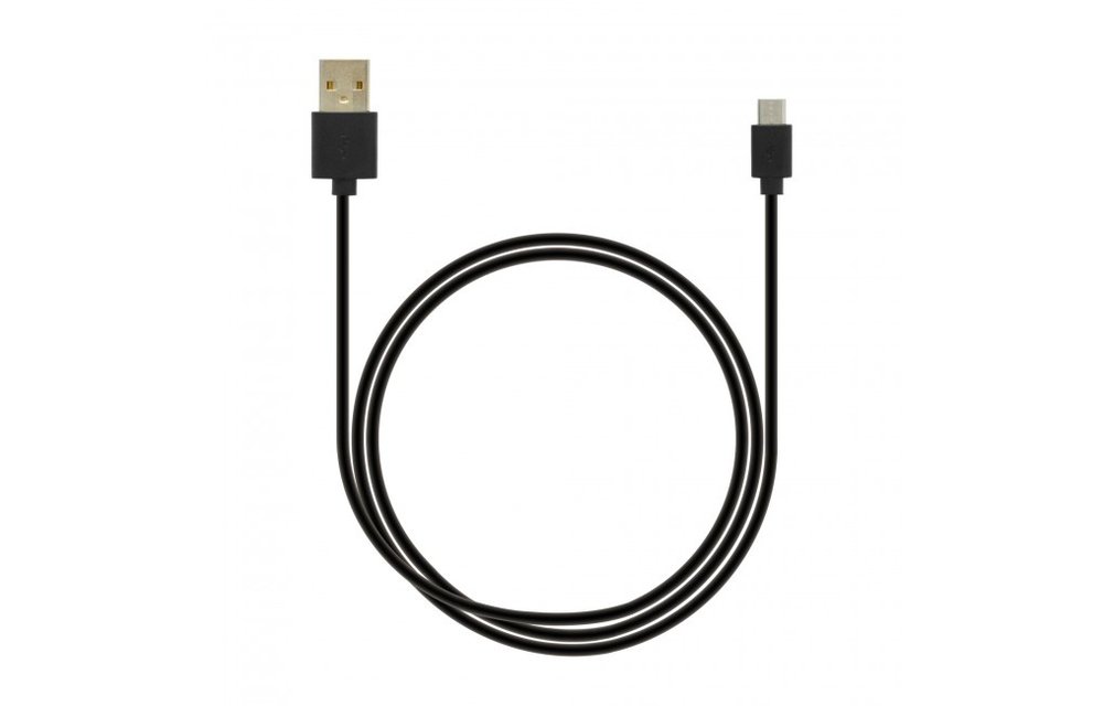 Grab 'n Go - Cable Micro USB to USB-A 1m - Black  - Grab n go grab n go gng 106 micro usb kabel zwart - GNG-106