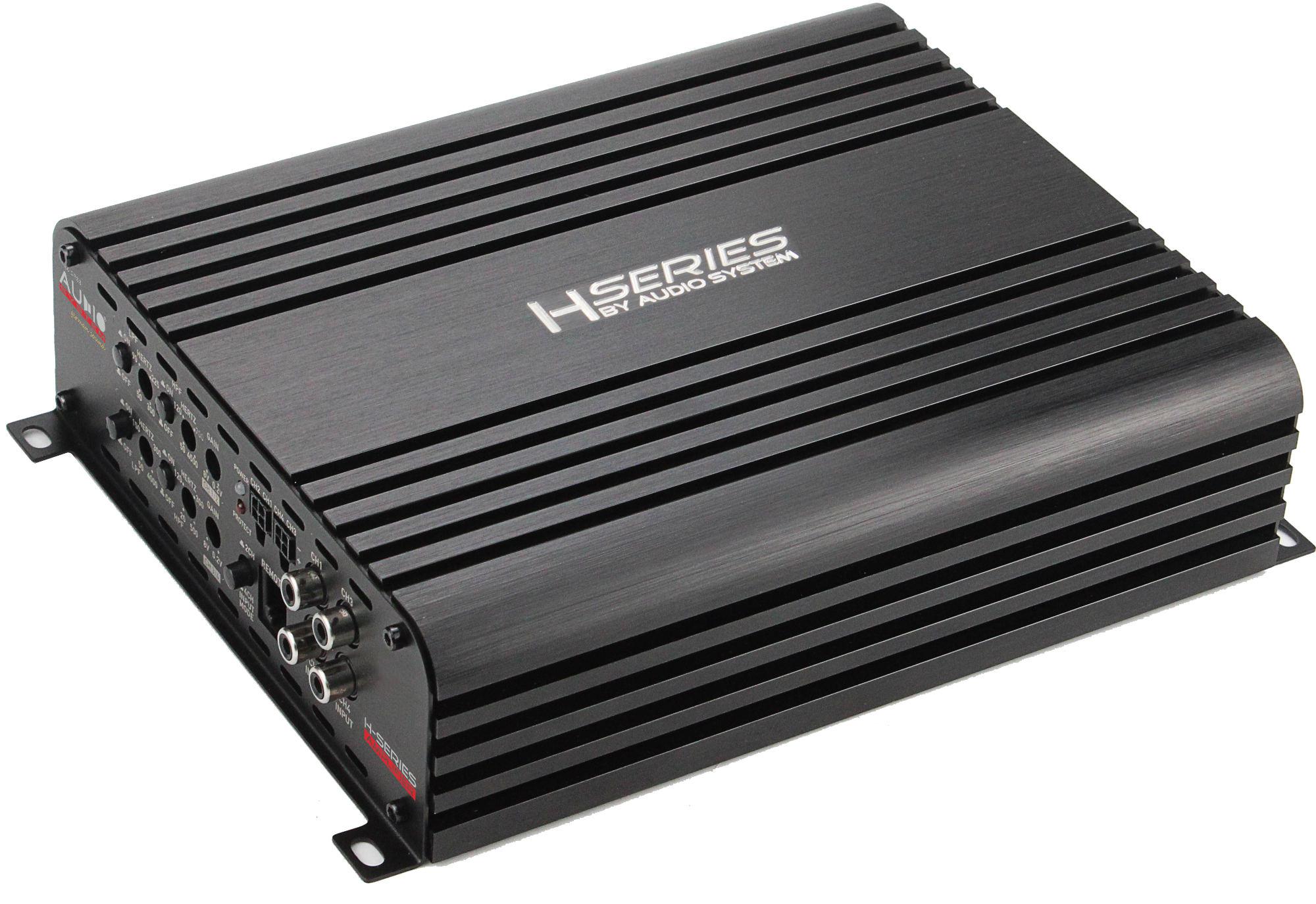AUDIO SYSTEM HELON-SERIES 4-Kanaals Krachtige digitale versterker - H 1600 - H-1600.4D 24V