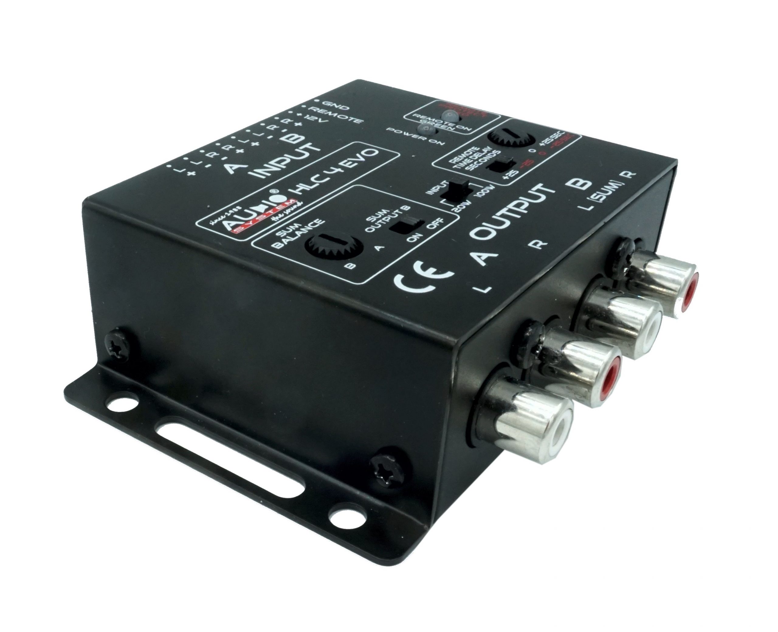 AUDIO SYSTEM 4-weg high-low adapter voor OEM radio's  - Hlc 4 evo 3 scaled - HLC-4 EVO