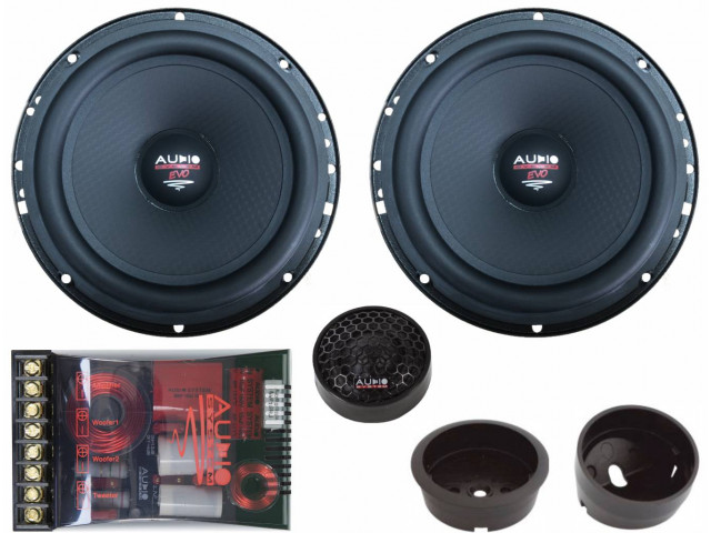 HX-SERIE SQ 165 mm 2-Way High-end dubbel Compo Systeem -Made in Germany-  - Hx 165 sq 4 evo3 640x480 dubbel - HX165 SQ-4 EVO 3