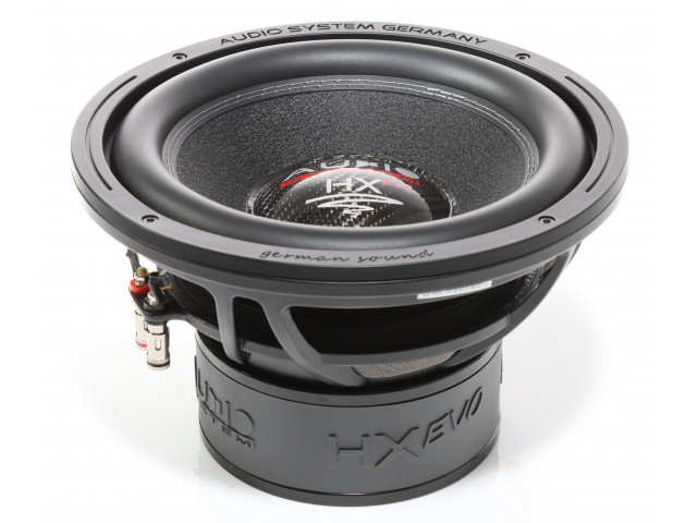 HX-Serie 250 mm High-End - Subwoofer 2x2 Ohm 2x250/200 watt - Hx10 evo 640x480 1 - HX10 EVO