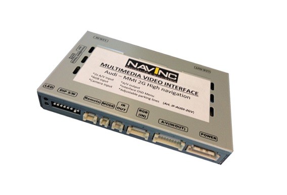 Multimedia 2x A/V interface+CAM+RGB input+A/V Output Audi A4/ A5/ A6/ A8/ Q7 MMI Hoog 2G systems - If audi 2gv1 - NI.IF-AUDI-2GV