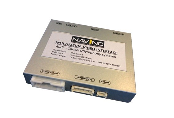 Multimedia video interface Audi  MMI Concert & Symphony radio  - If audi mmipv1 - NI.IF-AUDI-MMIPV