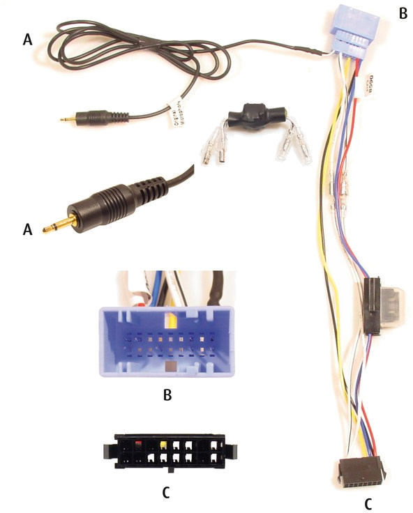 Mute interface kabel Saab 9-3 2003-2006 Sport modellen - Kram 67742 - 67742