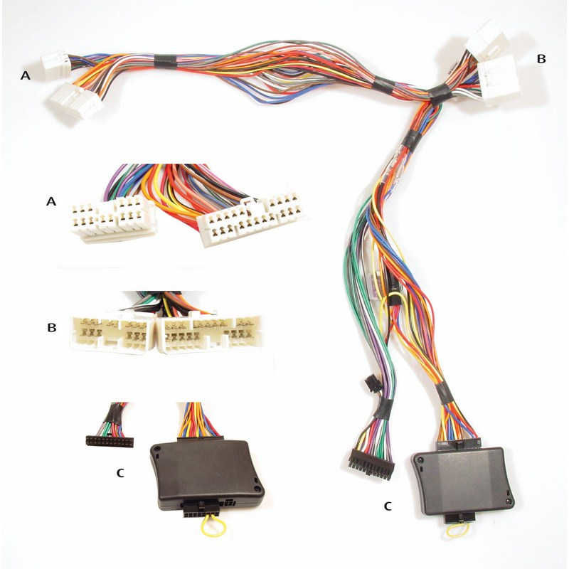 Audio2Car Diverse modellen Chrysler - Jeep - Dodge - Lancia Met aparte versterker - Kram 84177 - 84177