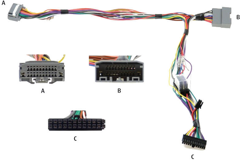 Audio2Car Diverse modellen Chrysler- Dodge- Jeep- Lancia- - Boston sound system - Kram 84179 - 84179